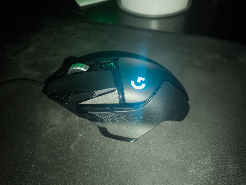 Logitech G G502 HERO LIGHTSYNC 25.600 DPI Yüksek Performanslı Kablolu Oyuncu Mouse - Siyah