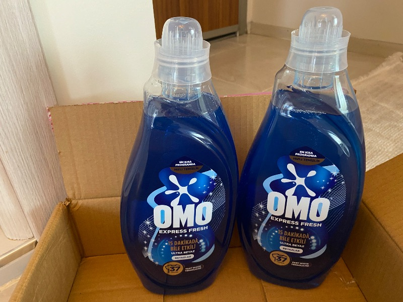 OMO Express Fresh Ultra Beyaz Sıvı Çamaşır Deterjanı 1480 ml x1
