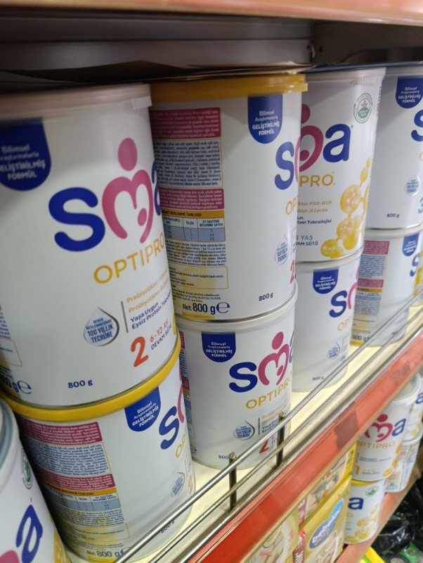 SMA Optipro Probiyotikli 2 6-12 Ay Bebek Sütü 800 gr x 3 Adet
