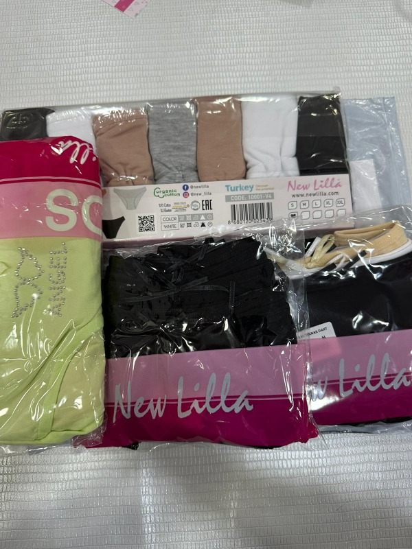 New Lilla 1101 Bikini Kadın T. Dantelli Külot Paketi