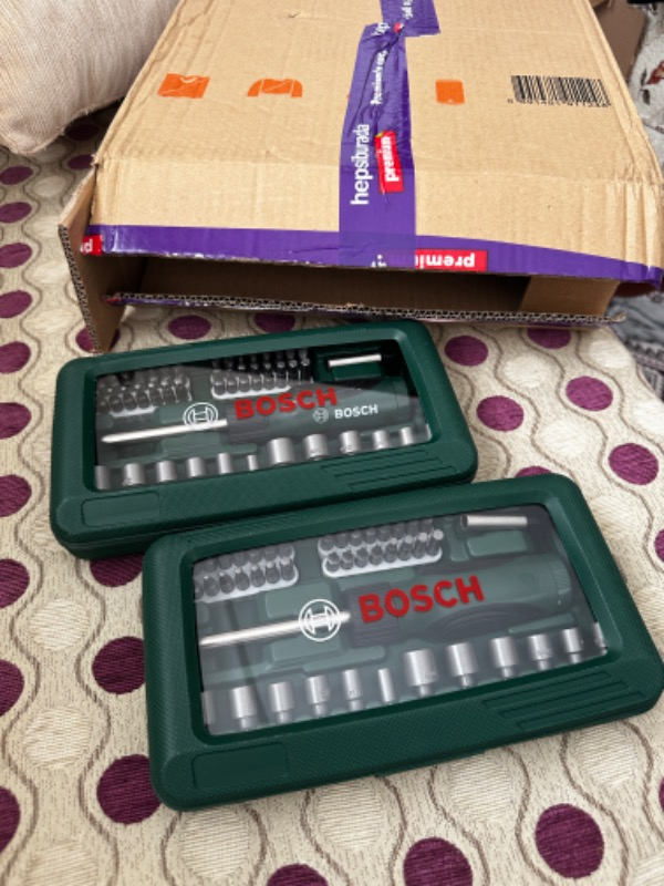 Bosch 46 Parça Tornavida Seti