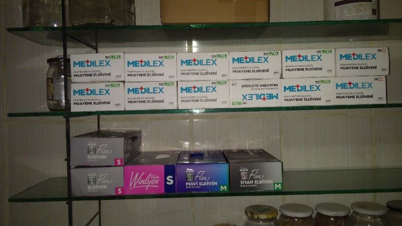 Reflex Pudrasız Tek Kullanımlık Beyaz Flex Eldiven S Beden 100'LÜ