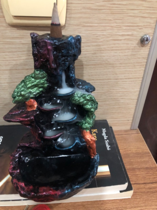 Tedi Sanat Dağ Yeni Şelale Geri Akış Tütsülük Buhurdanlık
