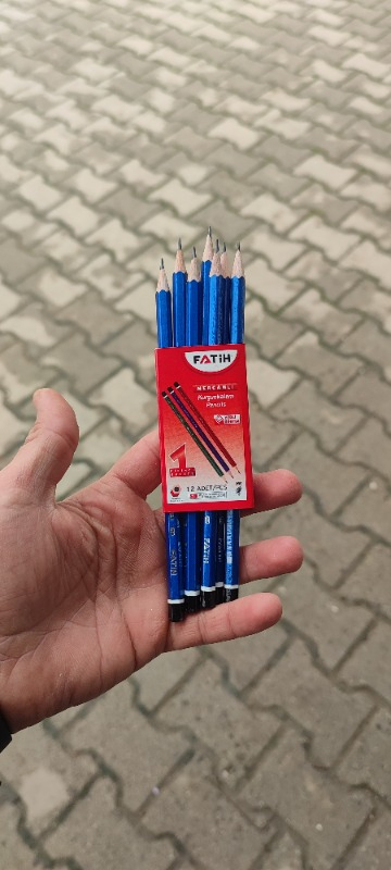 Fatih Mercanlı Kurşun Kalem Hb 12'li 12 Paket
