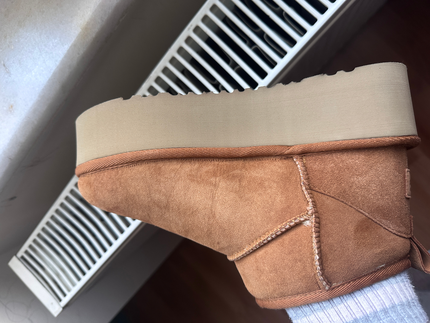 Ugg W Classic  Deri Mini Bot Kadın Bot 1135092