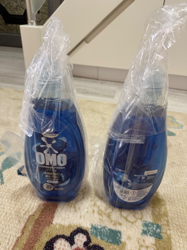 Omo Express Fresh Ultra Beyaz Sıvı Çamaşır Deterjanı 1480 ml X2