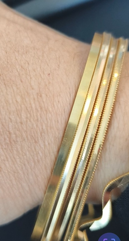 Ahlatcı 8 gr 22 Ayar 2mm Kibrit Çöpü Bilezik