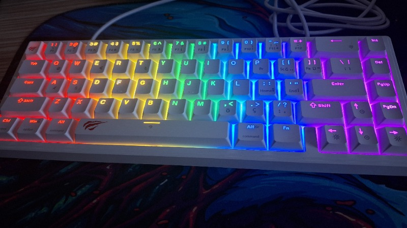 Havit Gamenote KB874L Mekanik Red Switch Gaming %60 Klavye - Red Switch