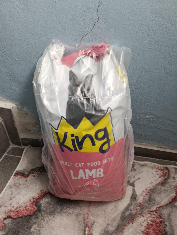 King Plus Cat Kuzulu Yetişkin Kedi Maması 15 Kg