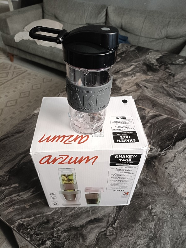 Arzum AR1032 Shake’N Take Kişisel Blender - Siyah