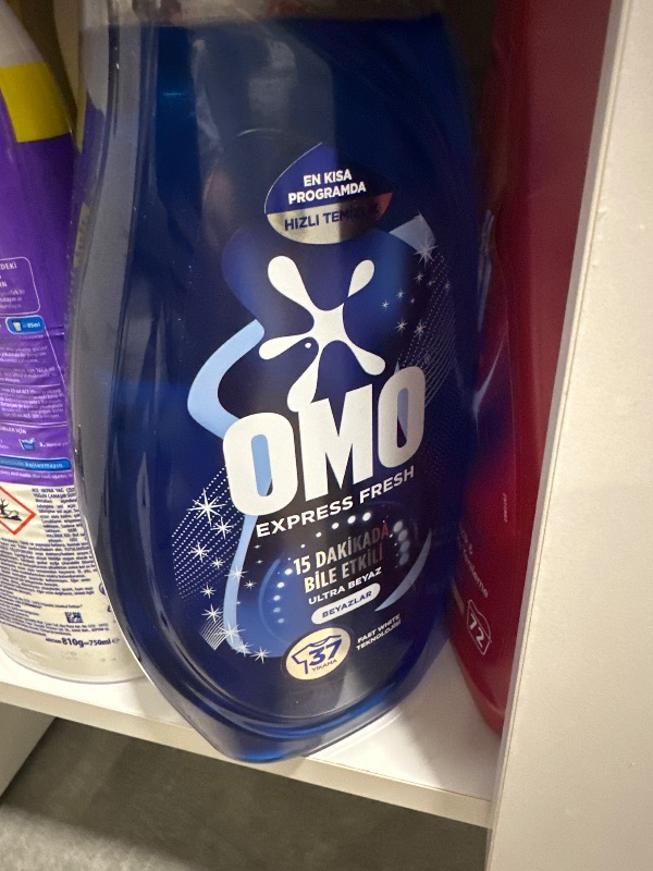 Omo Express Fresh Ultra Beyaz Sıvı Çamaşır Deterjanı 1480 ml x1