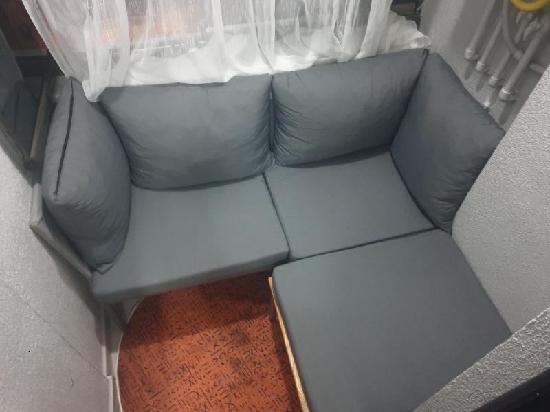 Limni Home Mini Multilounge Bahçe Balkon Seti, Şezlong