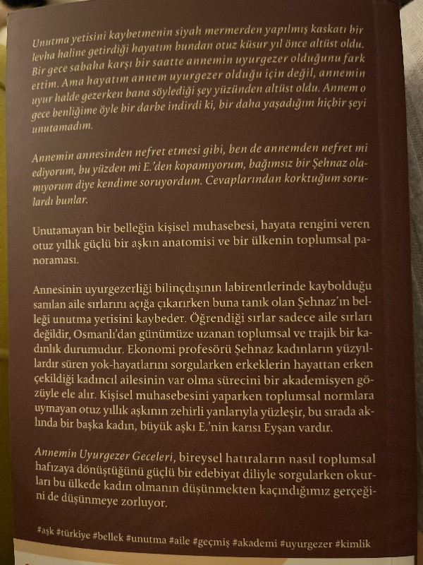 Can Yayınları Annemin Uyurgezer Geceleri - Ayfer Tunç