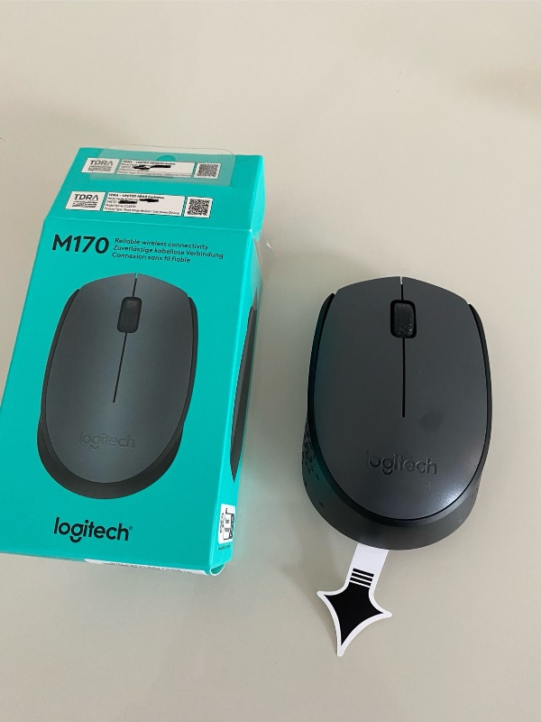 Logitech M170 USB Alıcılı Kablosuz Mouse - Gri