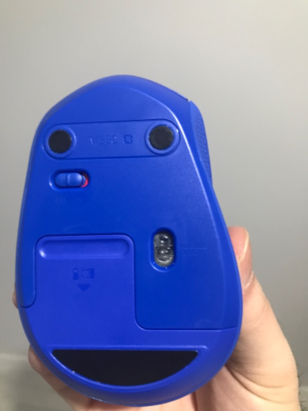 Logitech M330 Sessiz Kablosuz Optik Mouse - Mavi