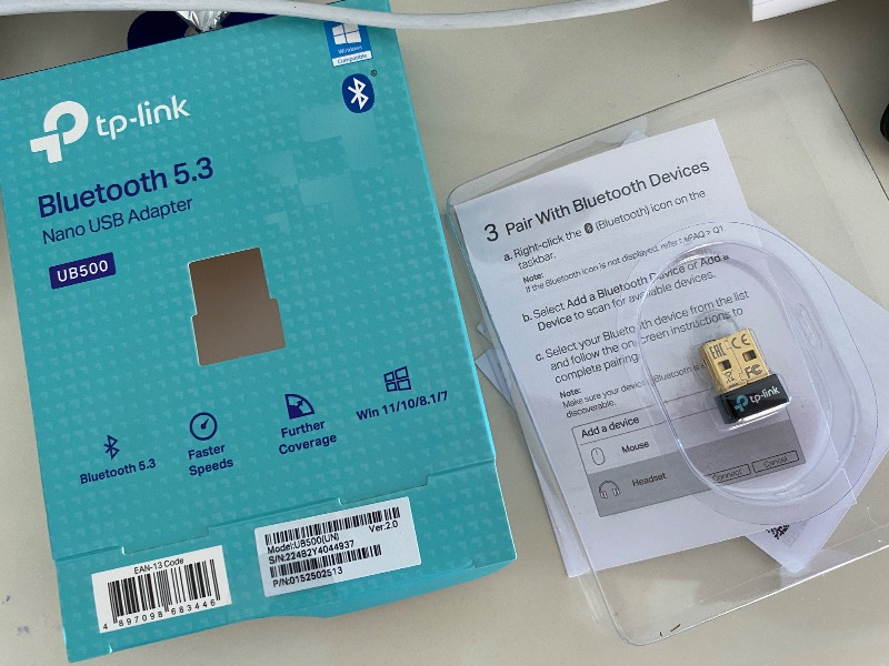 Tp-Link UB500 Bluetooth 5.0 Mini USB Adaptör