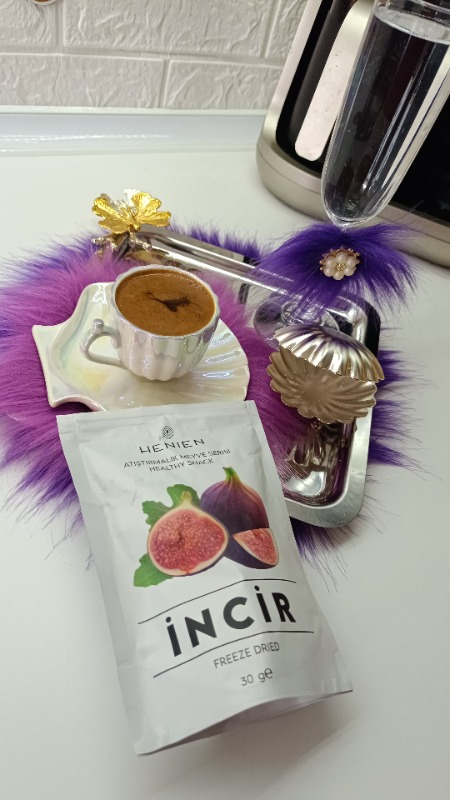 Henien Dondurularak Kurutulmuş İncir 30 Gr - Koruyucu ve Katkı Maddesi İçermeyen Freeze Dried İncir