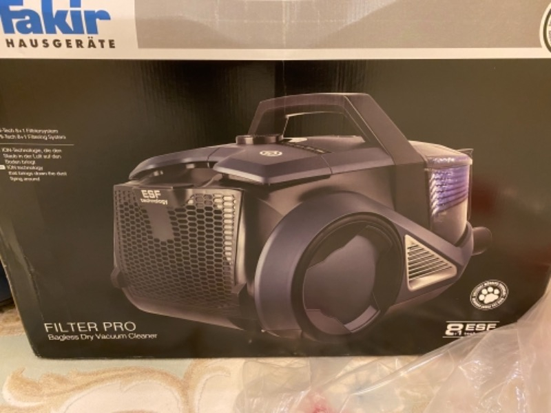 Fakir Filter Pro 800W Toz Torbasız Elektrikli Süpürge - Blue
