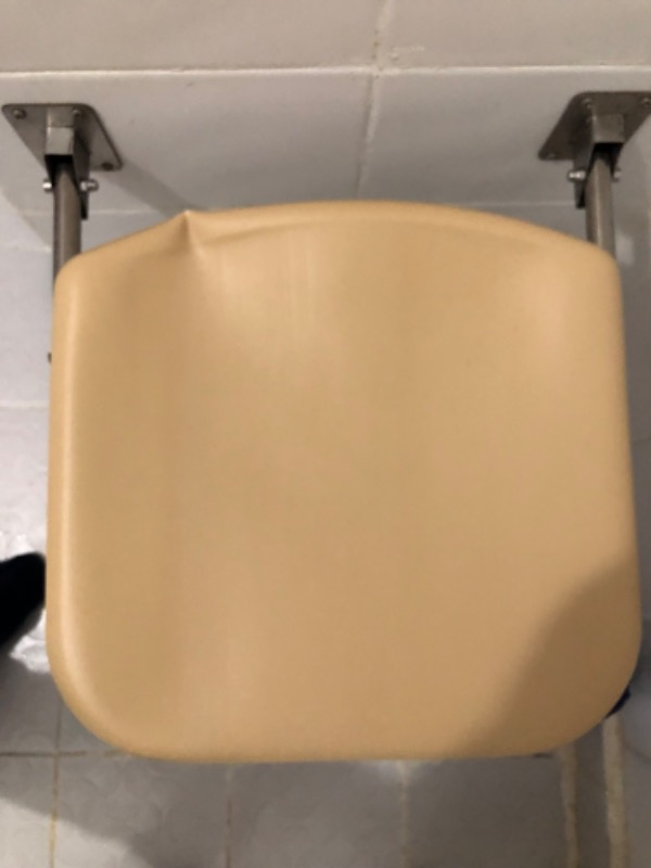 Zethome Engelli Duş Oturağı Plastik Banyo Oturağı Paslanmaz Katlanabilir Duş Taburesi