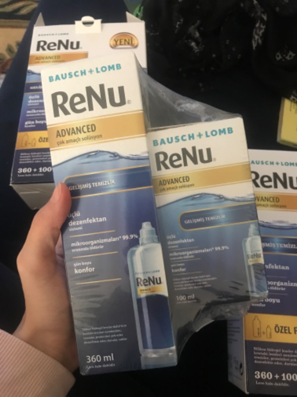 RENU Bausch Lomb Renu Advanced Solüsyon 360 ml + 100 ml Set