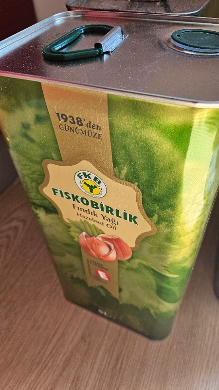 Fiskobirlik  Fındık Yağı - 5 Litre