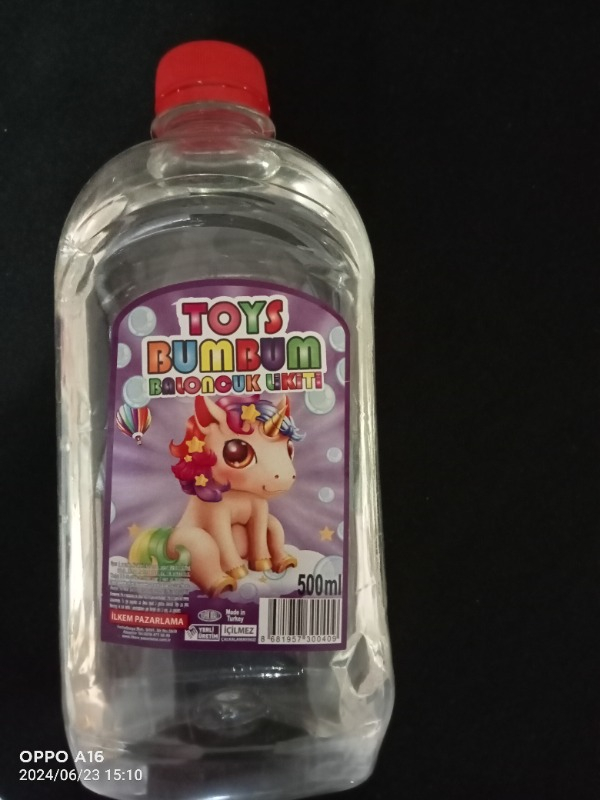 Star Bubbles Köpük Baloncuk Suyu 0,5 lt