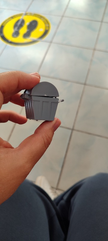 Mega Oyuncak Yeşil City Çöp Kamyonu Çek Bırak -20 cm