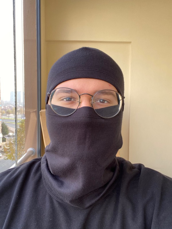 Thermoform Heavy Yetişkin Kar Maskesi Unisex Bere