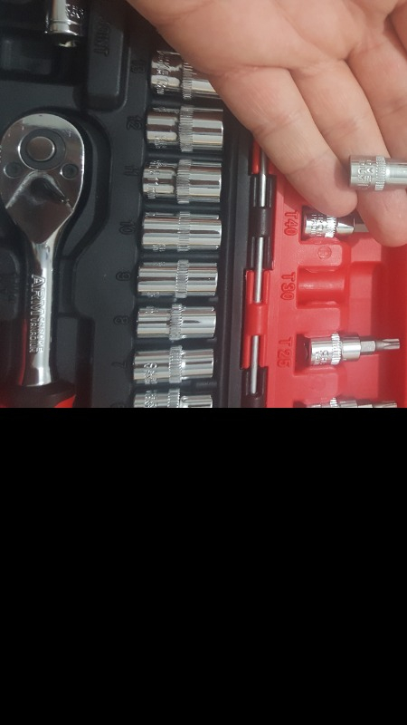 Arm Makroyapı Arm 46 Parça Mini Lokma Takımı 1/4 Lokma Seti