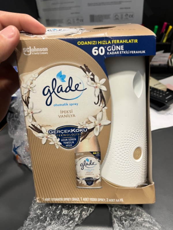 Glade Otomatik Sprey Vanilya Makine + Yedek 269 ml