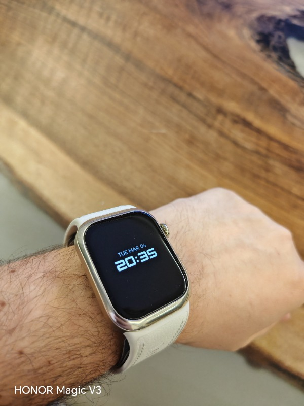 Huaweı Watch D2 – Altın Beyazı Kompozit Deri