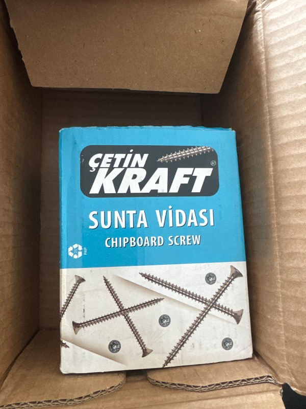 Meridyen Sunta Vidası 4 x 35 mm  500 Adet