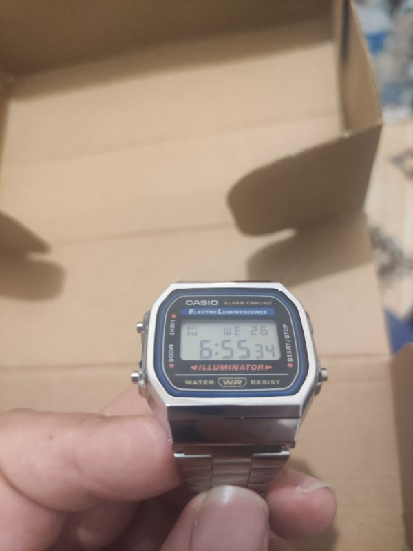 Casio kol saati A168WA-1WDF