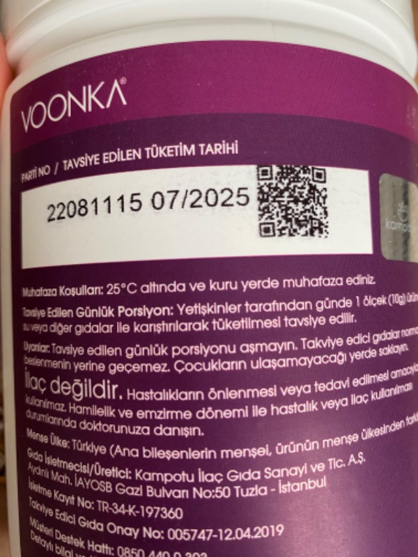 Voonka Multi Collagen Powder 300 gr