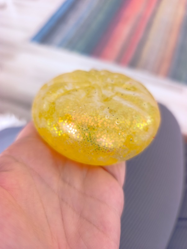 Dumpling Çin Mantısı Squishy Sürpriz Oyuncak Simli Stres Topu