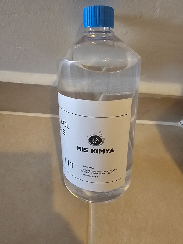Mis Dekor %99.9 Saf Ipa Izopropıl Alkol 1 Litre