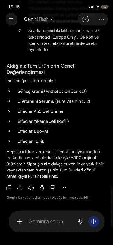 La Roche-Posay Effaclar Yağlı Ciltler İçin Arındırıcı Temizleme Jeli 400 ml L'Oréal Türkiye Üretimi