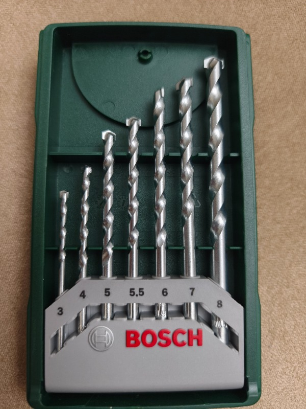 Bosch 7  Parçalı Beton Matkap Ucu Seti