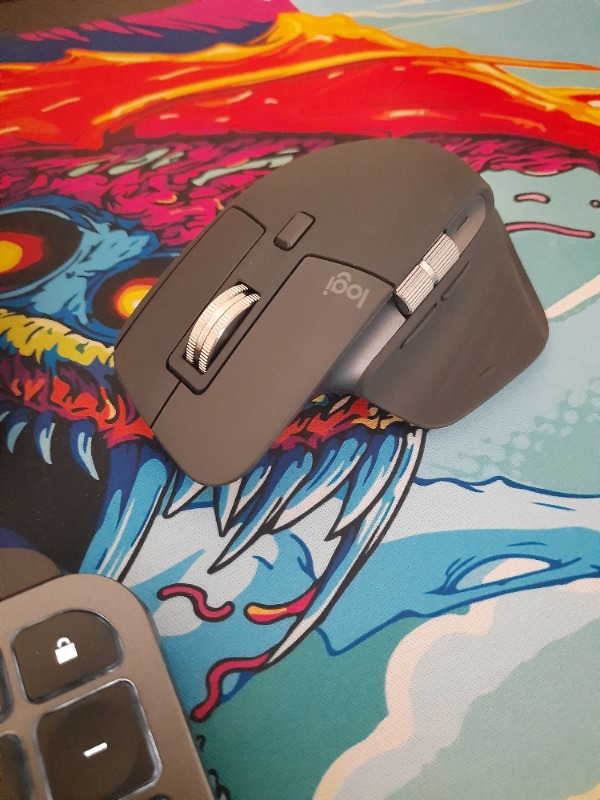 Logitech MX Master 3S Performans 8.000 DPI Optik Sensörlü Sessiz Kablosuz Mouse - Siyah