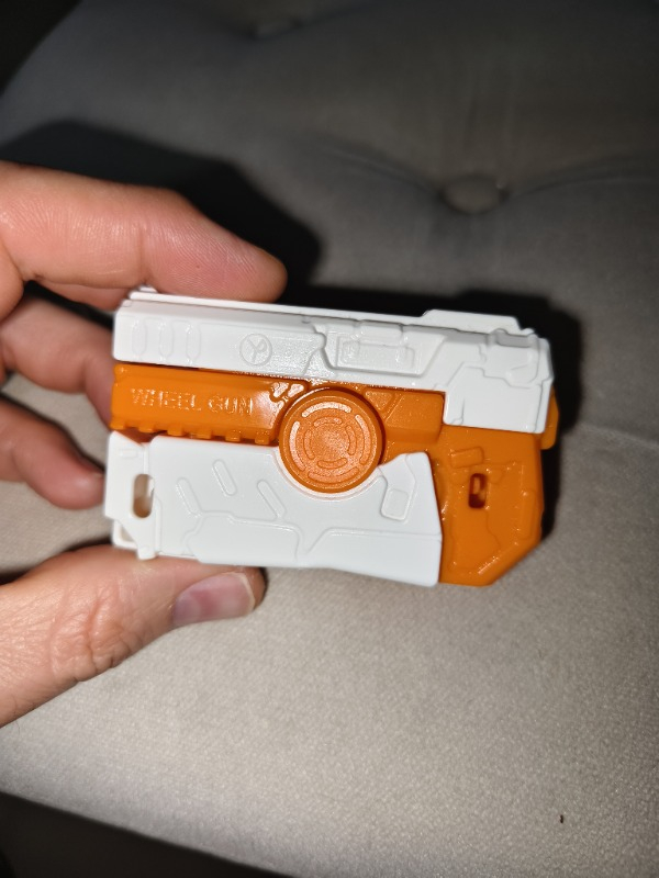 Dönüştürücü Mini Silah Stres Çarkı Oyuncak Tabancası Çark Tabanca
