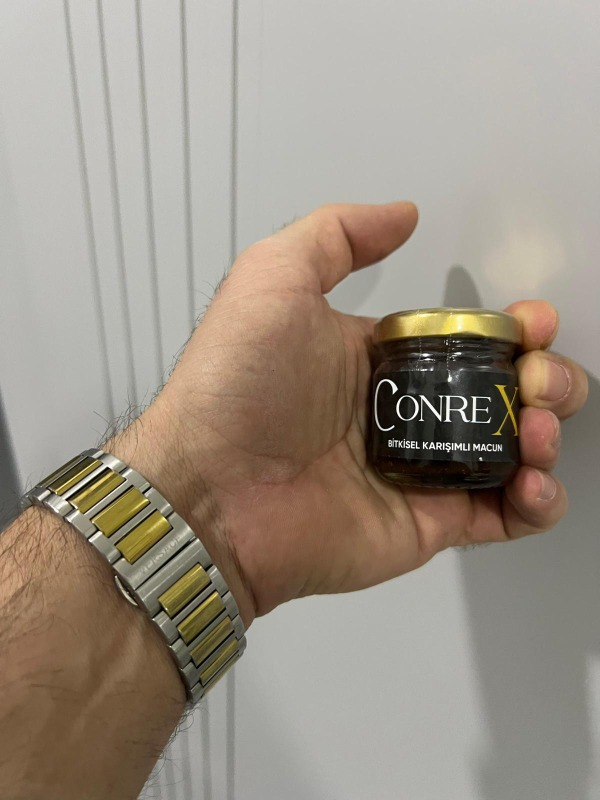 Conrex Atom Enerji ve Doğal Güç Macunu - %100 Bitkisel, 25 Farklı Doğal Karışım, Günlük Kullanıma Uygun