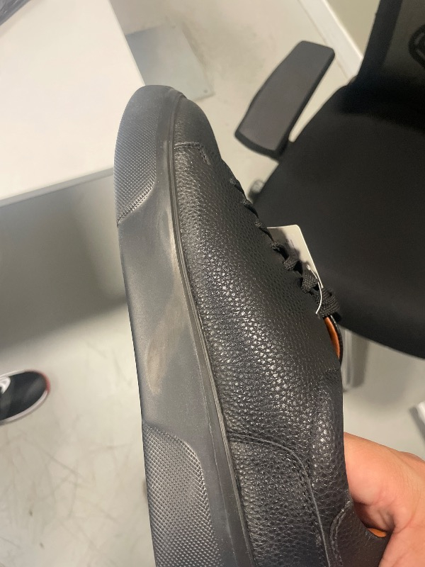 Lufian Tommy Erkek Deri Sneaker Ayakkabı Siyah