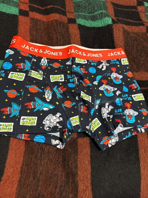 Jack & Jones Tyler 5'li Boxer Paketi Erkekler İçin Renkli Desenler ve Rahat Paça