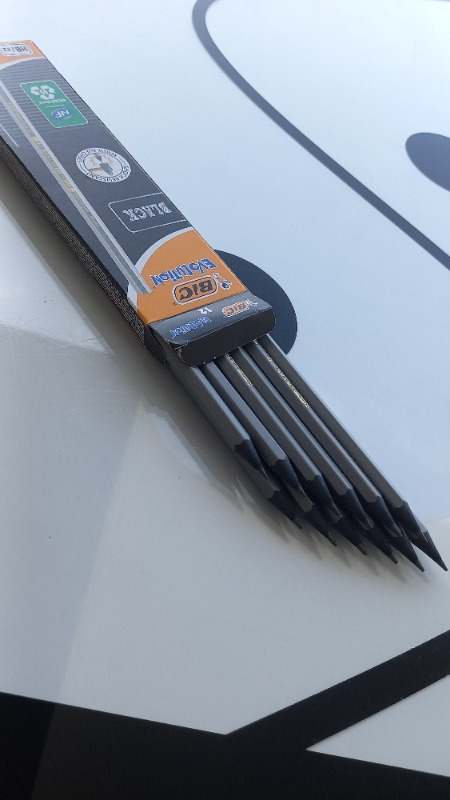 Bic Evolution Black HB Kurşun Kalem 12'li Kutu