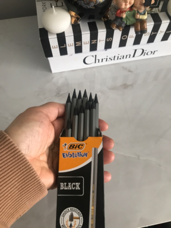 Bic Evolution Black HB Kurşun Kalem 12'li Kutu