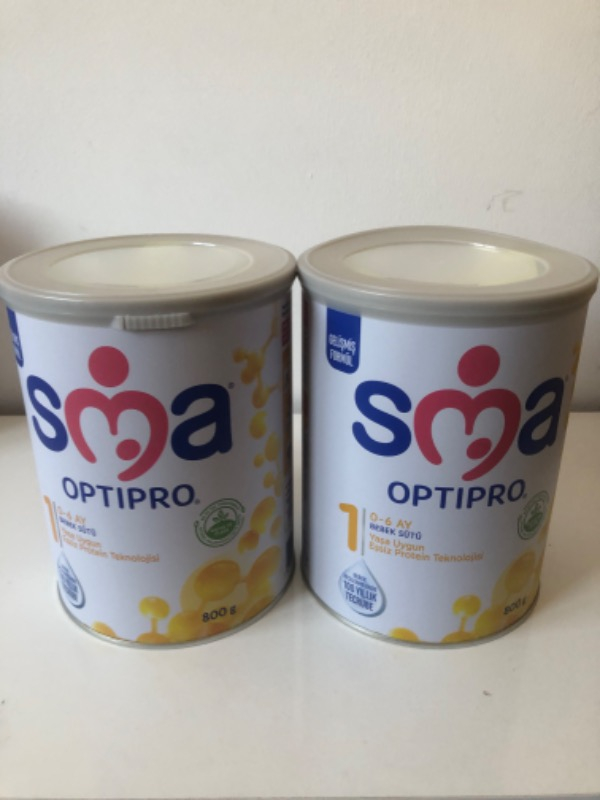 SMA Optipro Probiyotikli 1 0-6 Ay Bebek Sütü 800 gr x 3 Adet