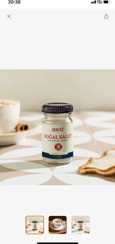 Servet Saf Salep 35g