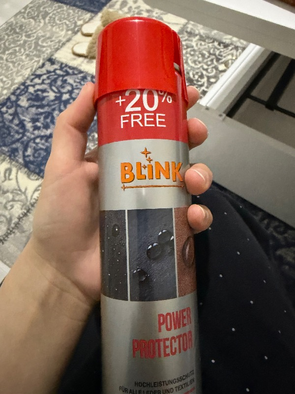 Blink Power Protector Deri-Tekstil Su İtici Sprey Bakım Ürünü 250 Ml