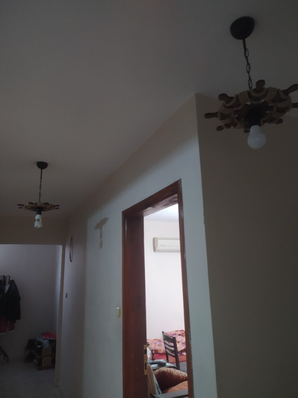 Megüsa Ahşap Tekli Halatlı Sarkıt Avize