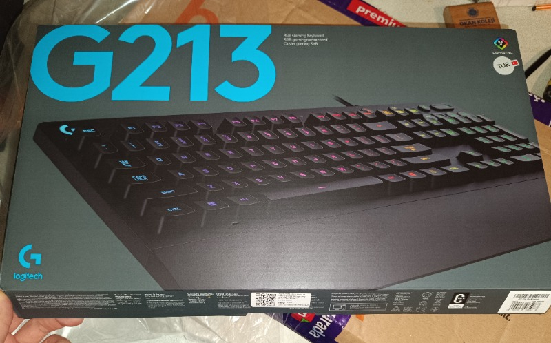 Logitech 920-008094 G213 Prodigy RGB Oyuncu Klavyesi